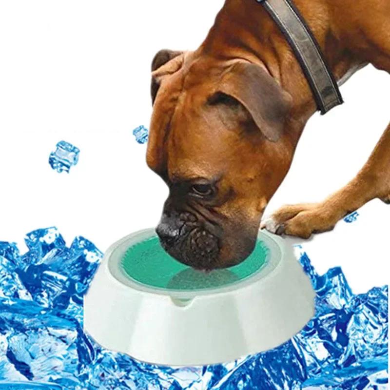 Kaltwassernapf für Haustiere im Sommer Der kühle Napf hält das Wasser von Hunden und Katzen mehrere Stunden bis 8 Stunden lang kühl und frisch