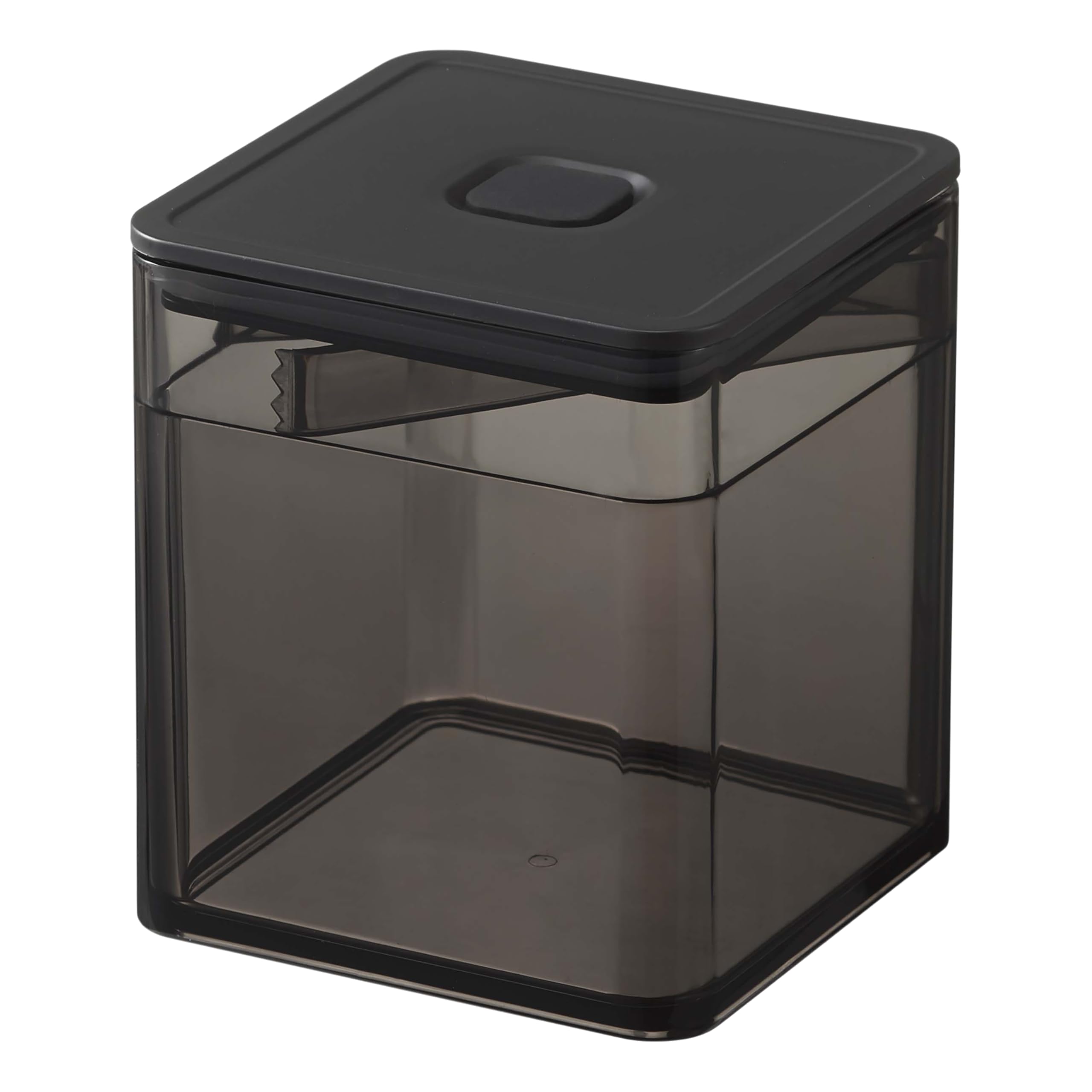 

Контейнер для хранения Yamazaki Tower Square с щипцами и клапаном, черный, прибл.. Ш9,2 x Г9,2 x В10,2 см, 5468, для приправ и морских водорослей