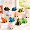 8pcs Colorful 3D Printed Salamander Creative Desk Decoration Salamander Figurine  Desk Decoration