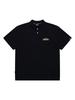 Jeimiweseuteu A&G Lettering Polo Shirt (Black)