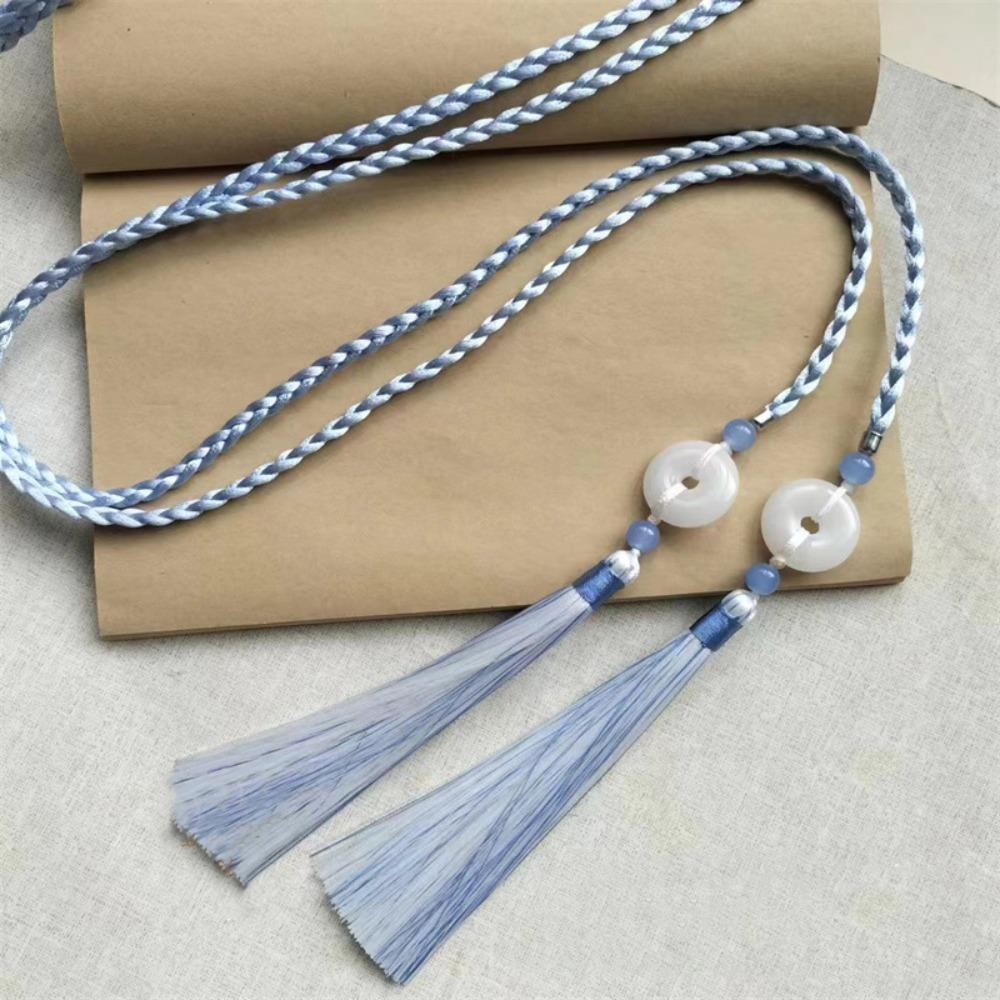 Chinese Style Waist Rope Pendant Tassel Waist Cord Retro Thin Belt  Hanfu Accessories