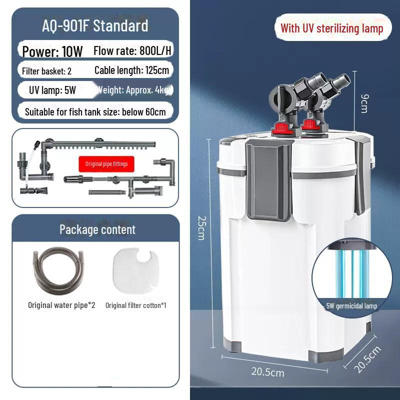 Songbao Silent External Aquarium Filter & Circulation System for Fish Tanks