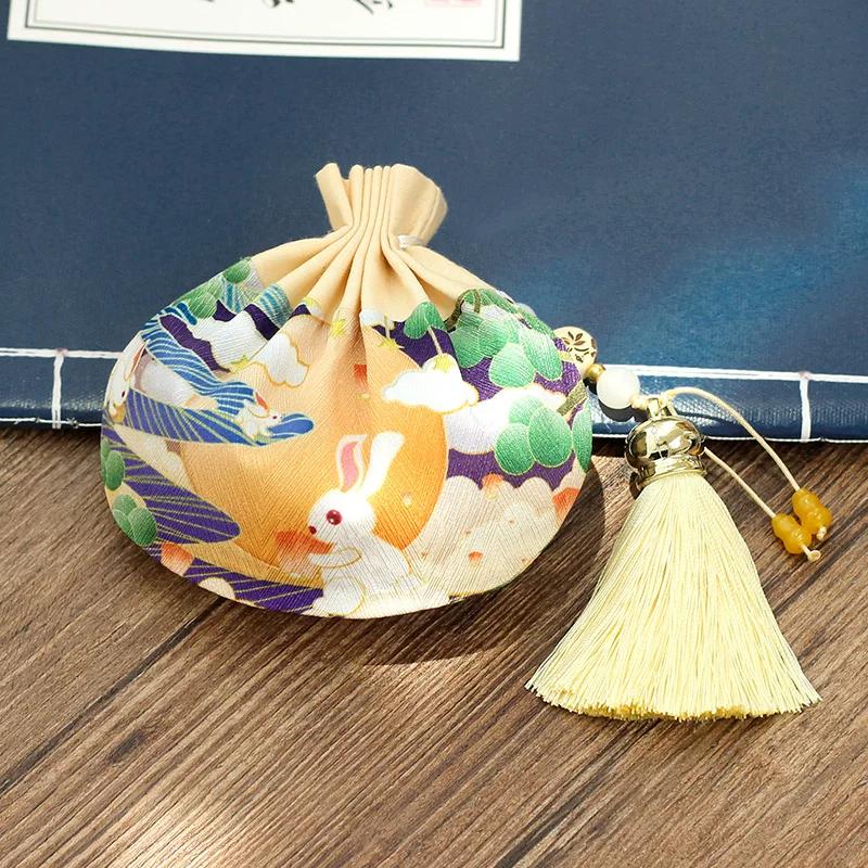Dragon Boat Festival Sachet Perfume Bag Bag Small Pendant Blessing Pouch Accessories Carry Creative Archaistic Tassel Silk Bag Cloth Bag