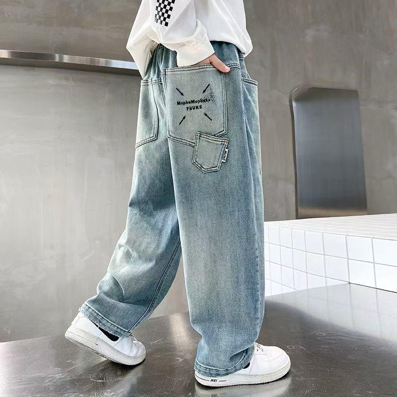 Boys' Loose-Fit Jeans - 2025 Spring/Autumn Style for Kids