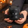 Stress Relief Toy Halloween Bat Squeeze Toy, Spooky Hand Gadget Relaxation Ball Fidget Party Favors for Kids Adults