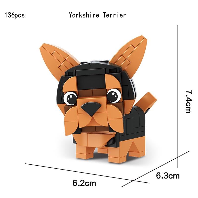 Creative Animal Koala Dog Kookaburra Penguin Flamingo Collie Sea Lions Raccoon Mini Figures Building Bricks Kid Block Toys