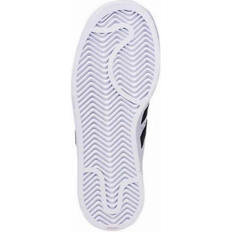 Adidas Originals Superstar Comfortable Versatile Fashion Shock Absorbing Durable Low Top Kids Sneakers Kids Sneakers White JQ4098