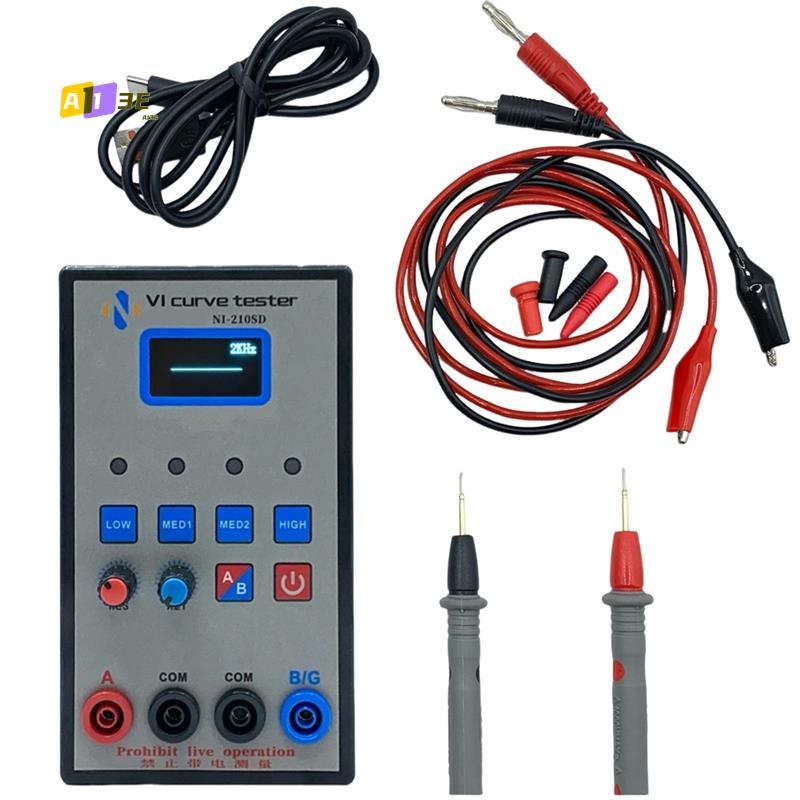 A03E-VI Curve Tester 1.3 Inch Display Dual Channel Automotive Diagnostic pection Tool For Circuit Board Test Repair