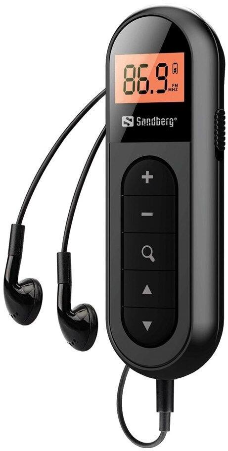 Портативное радио Sandberg Pocket FM Recharge (421-01) черный