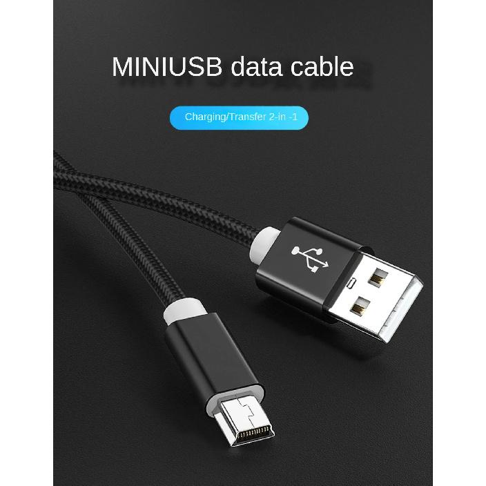 Mini USB Cable Mini USB To USB Fast Data Transfers Charger Cable for MP3 MP4 Player Car DVR GPS Digital Camera HDD Cord 1m
