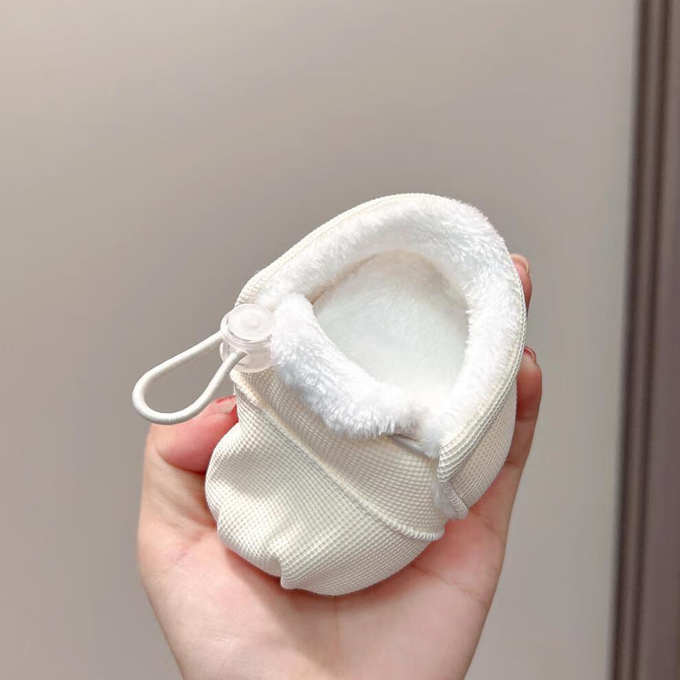 Autumn/Winter Pre-Walking Baby Shoes, Soft Sole, Elastic Buckle, for Boys & Girls, Ages 0-12 Months