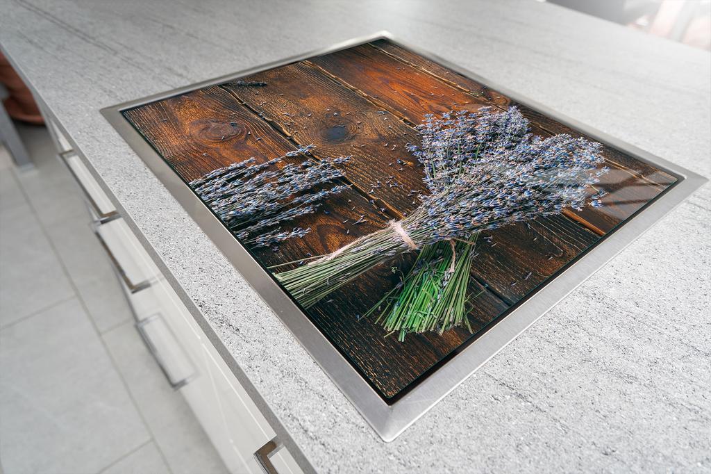 SZKLANA DESKA DO KROJENIA 52x30 LAWENDA