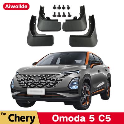MudFlaps For Chery Omoda 5 C5 FX 2022 2023 Mudguards Mud Flaps Splash Guards Front Rear Wheels Fender Car Accessories
