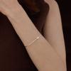 PAIGEFLYNN JEWELRY [925 Silver] Mu Pale Oval Bangle Bracelet