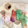 Winter Thick Warm Long Socks Gradient Wool Socks Women Thermal Floor Sleeping Socks Gift Autumn