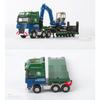 1/50 Trailer Truck Excavator Forklift Alloy Car Diecasts & Toy Vehicles Car Model Miniature Scale Model Car Toys for Children