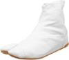 Rikioh Festival Tabi Air Tabi WACF5 Socks, Fit, 5-Piece Sock, White, 25.5cm,