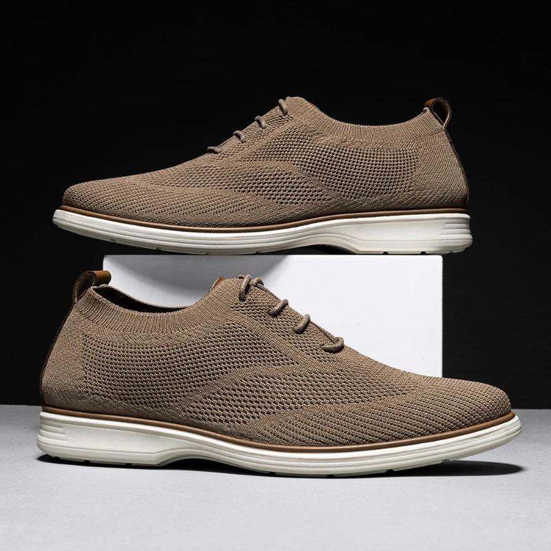 Men's Casual Shoes 2025New Mesh Breathable Sneakers Light Comfortable Tennis Shoes Lace Up Vulcanized Shoes for Men Running Shoe