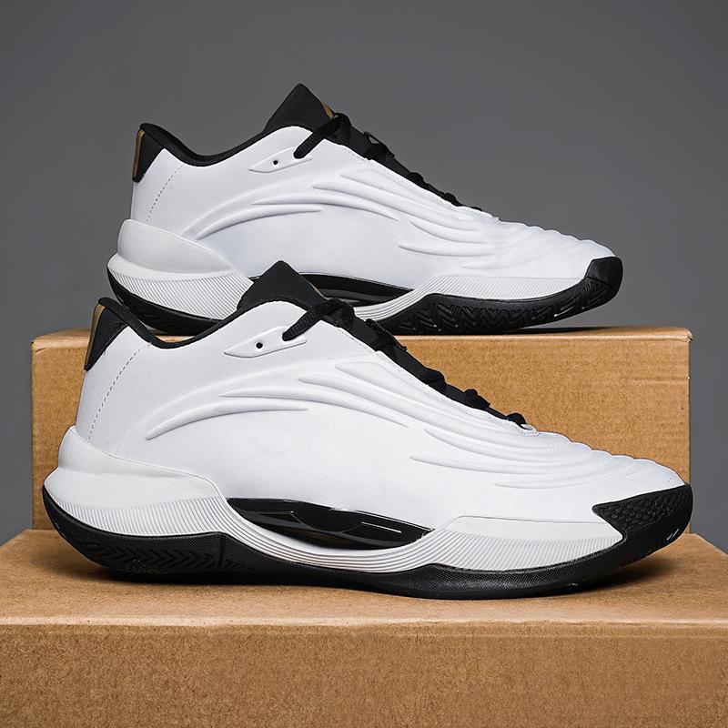 

амортизирующие кроссовки студенческие кожаные зимние нескользящие износостойкие субзимние молодежные баскетбольные кроссовки беговые кроссовки мужские и женские 45 белый