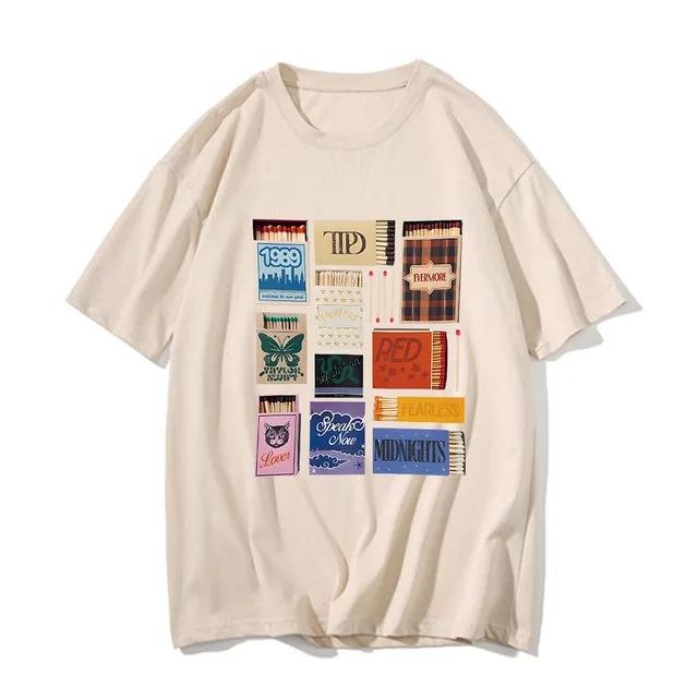 Twilight Saga T Shirt Women Unisex Forks Vintage Printed T Shirts Tee Vampire Aesthetic Book Lover Graphic TShirt Streetwear