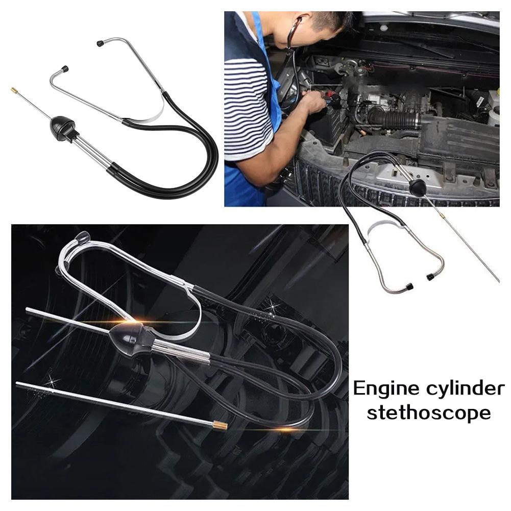 Car Cylinder Stethoscope,Stainless Steel Car Cylinder Stethoscope,Car Engine Noise Detector Stethoscope For Mechanics