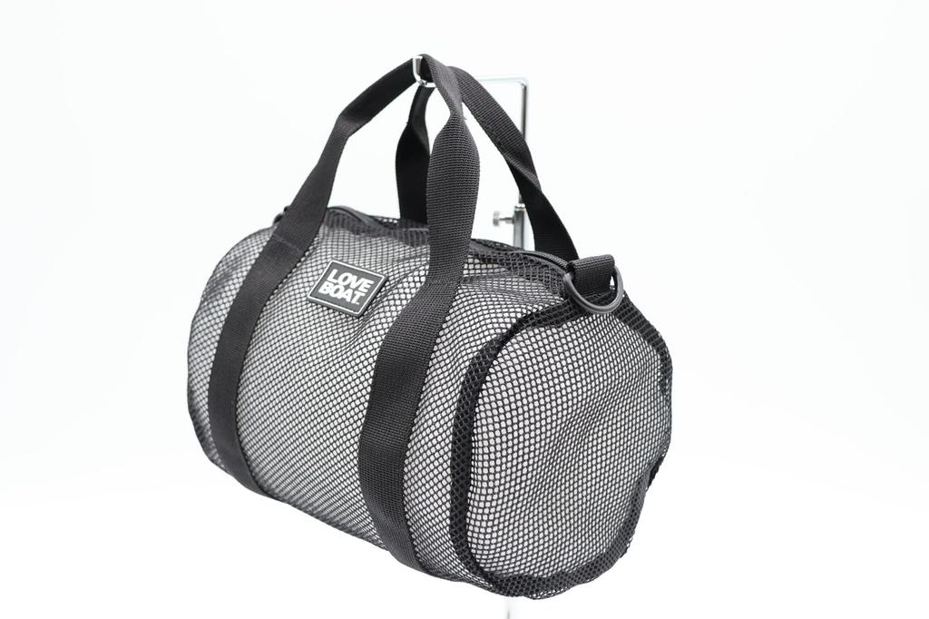 Netz-Roll-Schultertasche