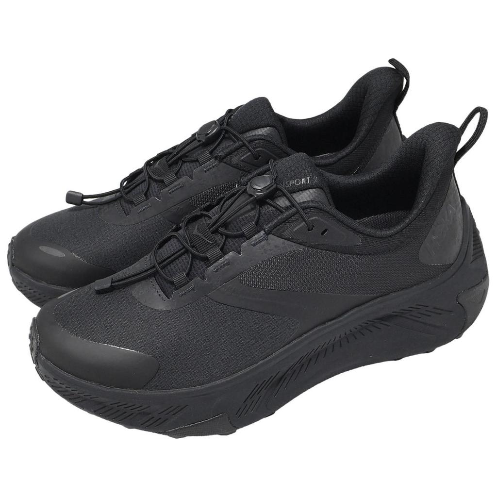 HOKA One One Transport 2 Hiking Shoes Men's Black 1174778-BBLC