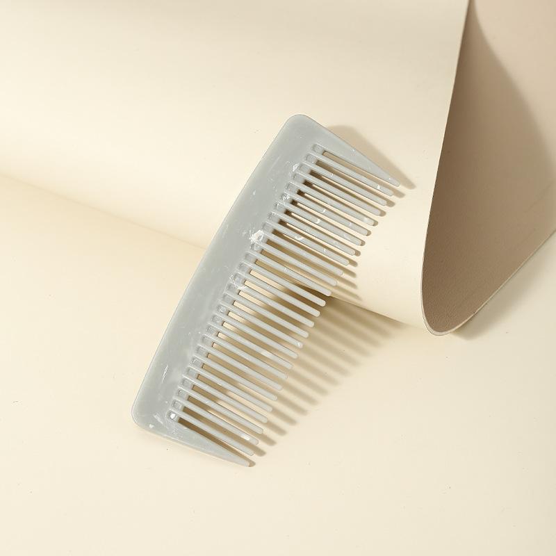 Huiyun Jewelry Portable Marble Pattern Hair Comb for Smooth Styling