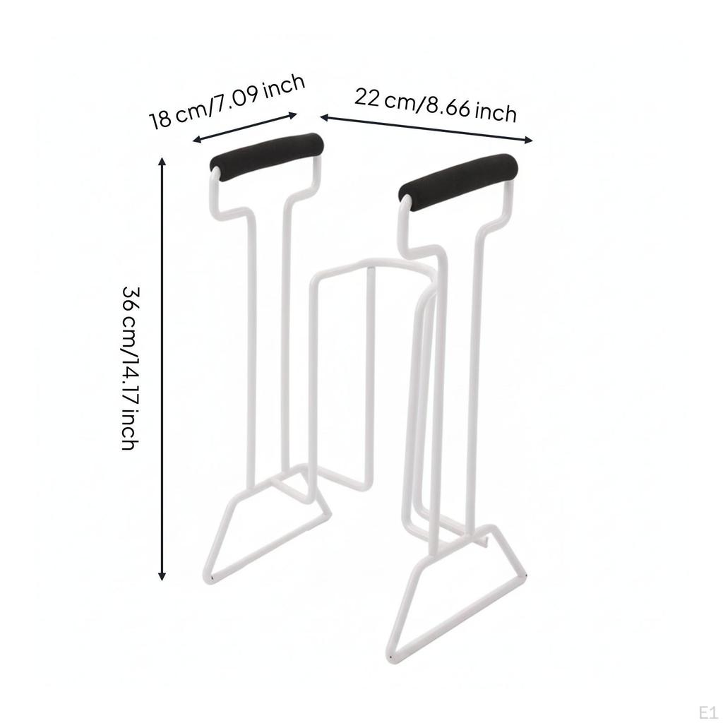 Sock Aid FloorStanding Helper with Handles No Bending Socks Put on Assist Device for Seniors,
