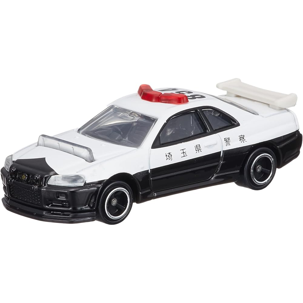 Takara Tomy Tomica No.1 Nissan Skyline GT-R BNR34 Patrol Car Blister Pack Toy for Ages 3 and Up