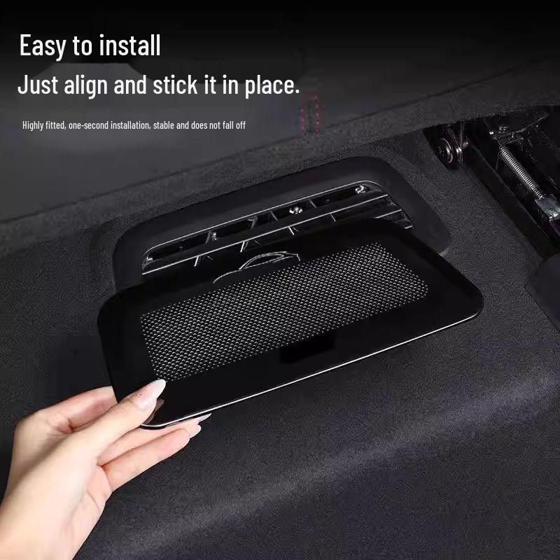 Scratch-Resistant Stainless Steel Under-Seat Air Vent Cover for Xiaomi YU7