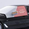 Waterproof Three‑Window Car Snow Frost Cover Windshield Sunshade Mirror Sleeve for Outdoor Vehicle Winter Anti‑Freezing Use