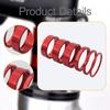 6 Pcs/Set Road Bike Headset Spacer Bike Stem Washer Repair Parts Practical Portable Headset Spacers Bicycle Accessories