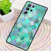 Moroccan Tile Silicone Phone Case For Samsung Galaxy note 10 pro S26 S25 S24 S23 S22 S21 Plus S25Ultra Capa Cover