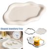 Jewelry Dish For Women Jewelry Tray Trinket Tray Dish, Cloud Shape Ceramic Plate Watch Keys Tray Ring Dish Holder