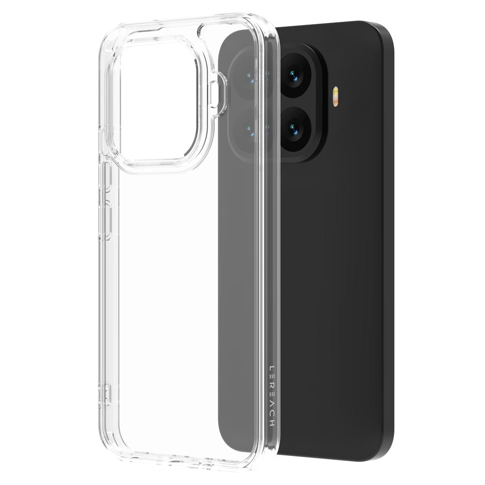 LR Toc For Xiaomi 15T Pro Case LR Toc Crystal Clear Case Soft TPU + Acrylic Back Panel Ultra-thin 360 Back Cover Protection