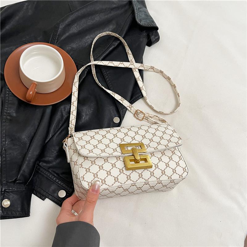 Premium Foreign Retro Underarm Bag 2025 Spring New Small Square Bag Shoulder Bag Portable Women's Bag