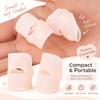 1 Pair Elastic Toenail Protector Sleeve Silicone Toe Alignment Support Bunion Corrector  Home