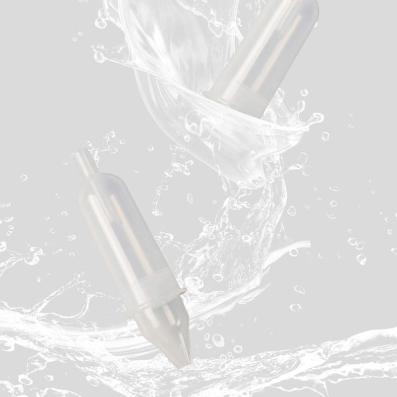 Baby Nasal Aspirator with Soft Silicone Tip Portable Hand Pulled Nose Sucker Strong Suction for Infants and Toddler