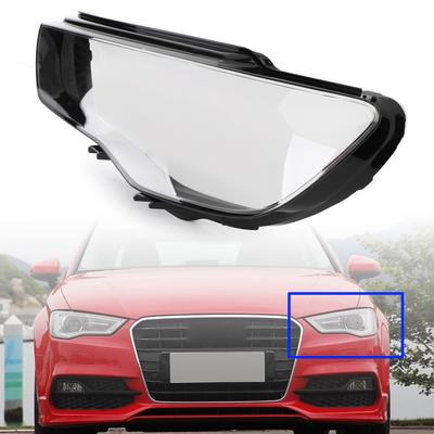 Headlight Cover Headlamp Lens Left For A3 2013-2016 Clear