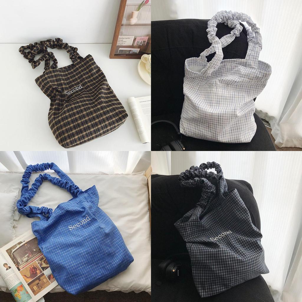 Minimalist Nylon Tote Bag With Top Open Closure And Inner Phone Pocket For Work And Shopping