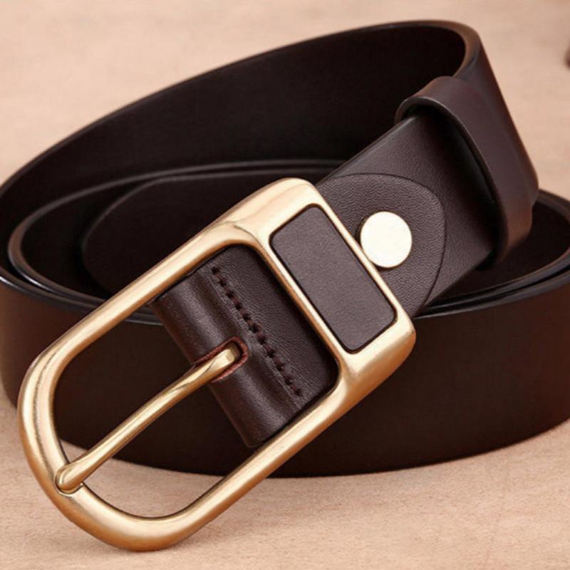 Men's and Women's Belts, Pin Buckle Casual Belts, Young and Middle-aged Business All-match Belts