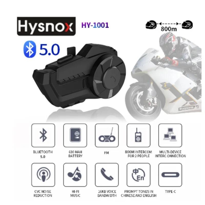 Motorcycle Helmet Headset 800m Double Bluetooth Intercom Suitable for Riding Communication Motorcycle Stereo Intercom