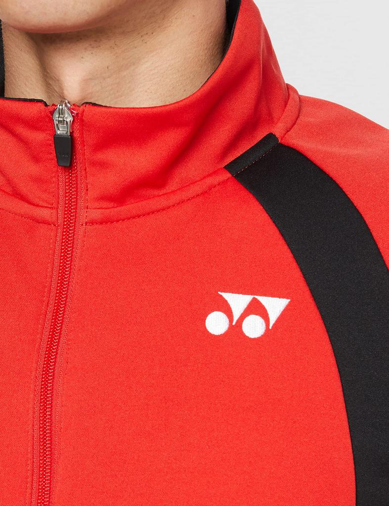 Jacket Knit Shirt Sunset Red O [Yonex] Warm-up (Fit Style) (496)