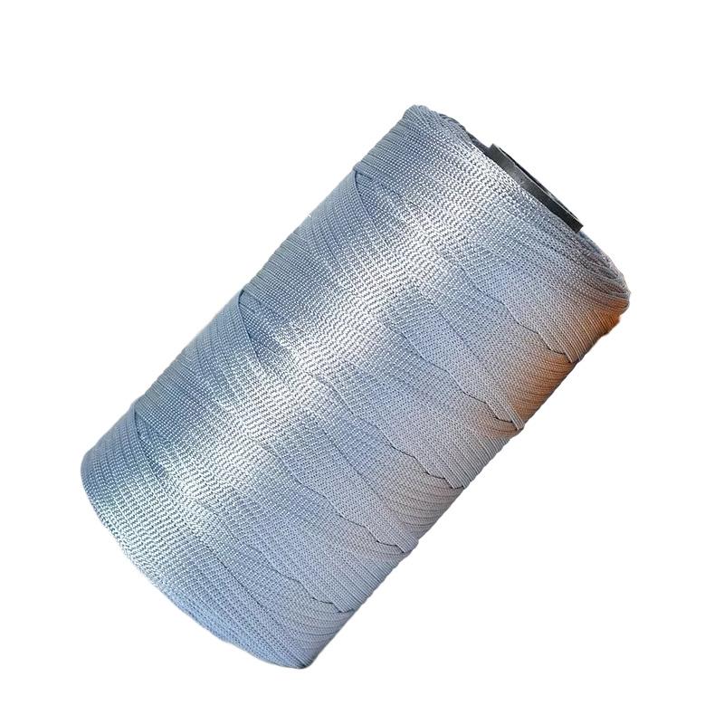 1Roll Crochet Lines Knitting Bag Thread Thin Ice Hemp Threads Woven Material Hollow Yarn Needlework Sewing Silk Thread DIY