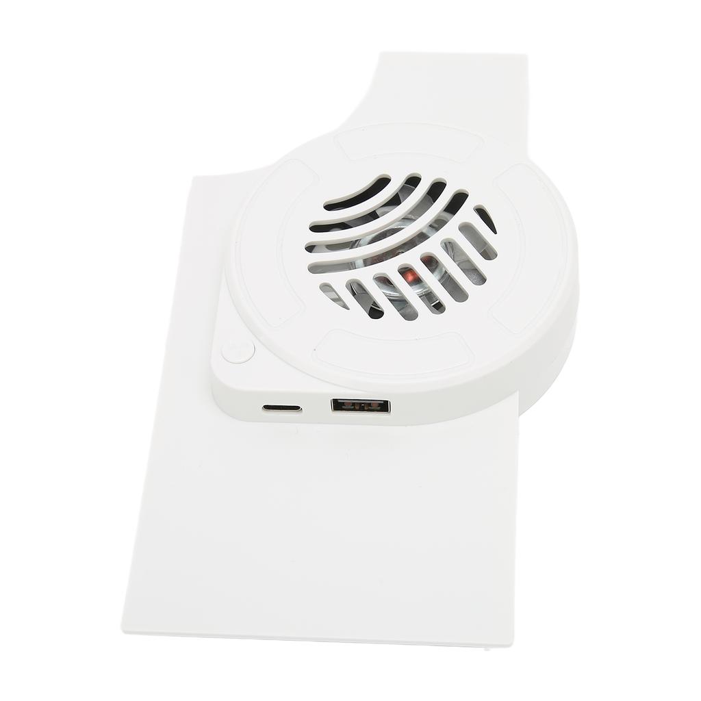 Game Console Cooling Fan USB Charging Game Temperature Cooler Fan with Blue Light for Switch OLED Host