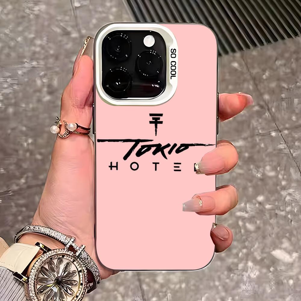 

T-Tokio Hotel MOVIE Phone Case For IPhone 17 Pro Max 16 Pro Max 15 14 13 11 12 Mini Xs X Xr 7 8 Plus Se Color Silver Cover iPhone 12 Pro Max