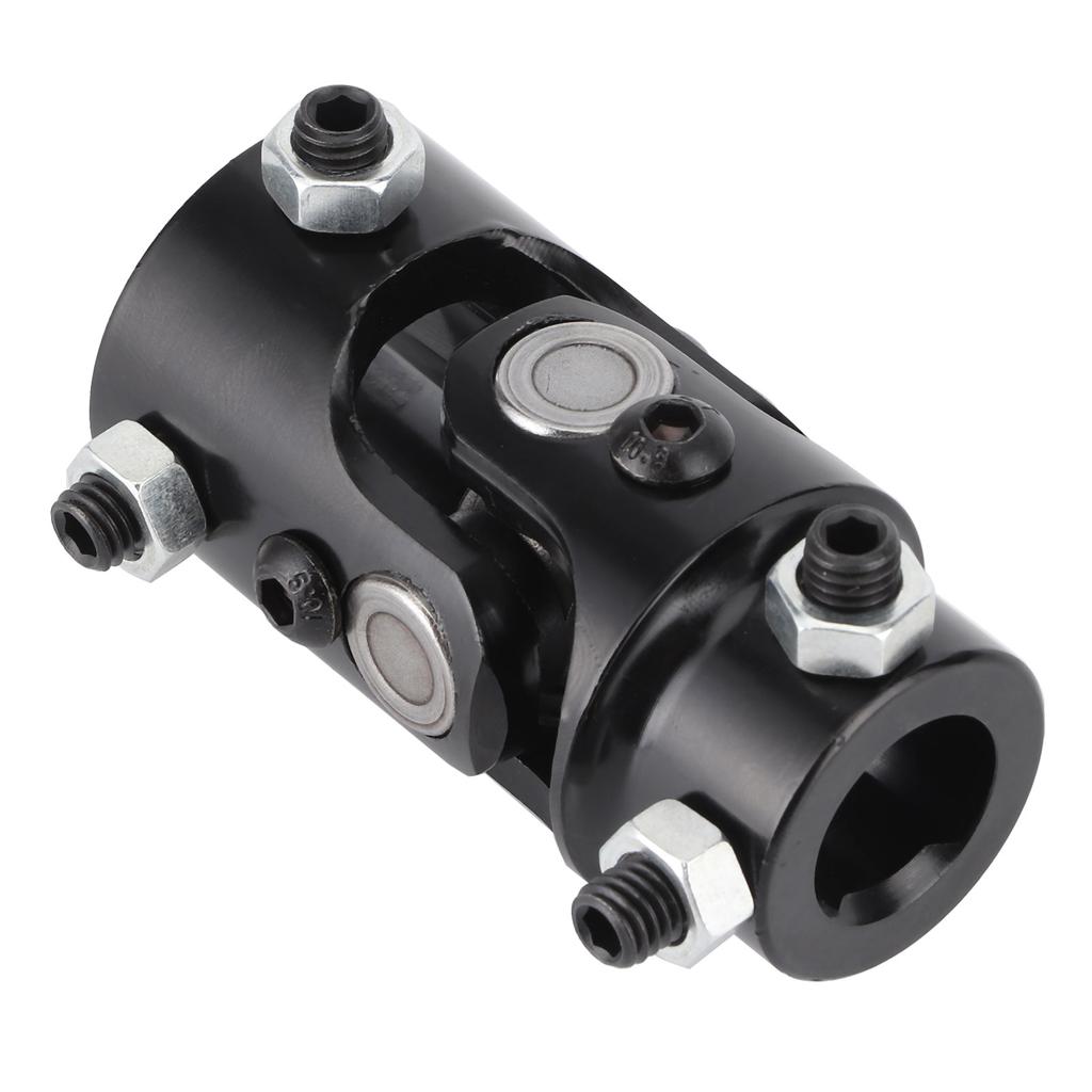 34in Steering Shaft U Joint Stainless Steel Wear Resisitant Durable Black Universal