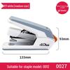 Deli Stationery Student & Office Labor-Saving Stapler, Large & Medium Sizes, Thickened Design