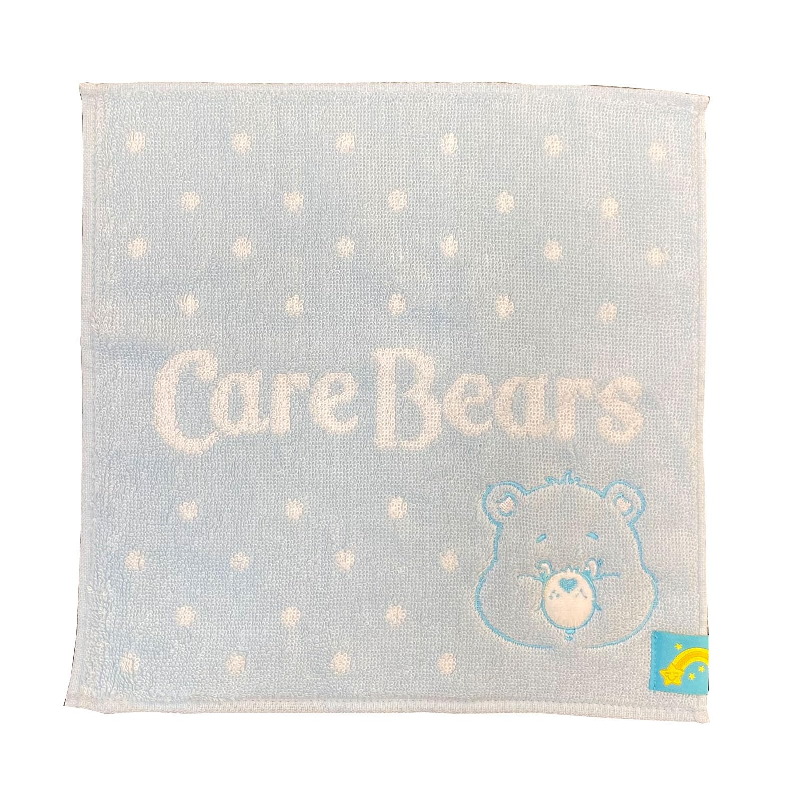 

Marushin Mini Towel Care Bear синяя пастельная мордашка в горошек 5545001900